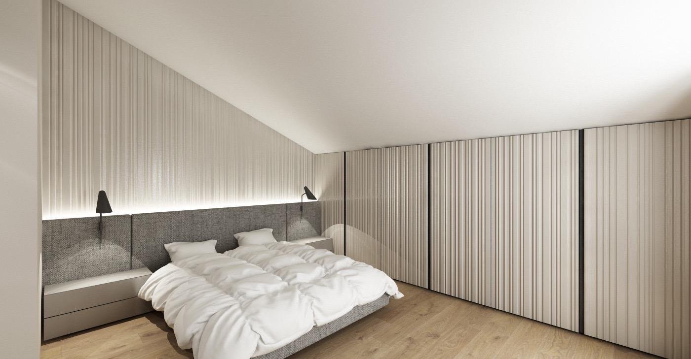 Camera da letto – Attico Villa Chiara