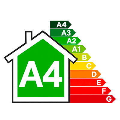 Simbolo della classe energetica A4